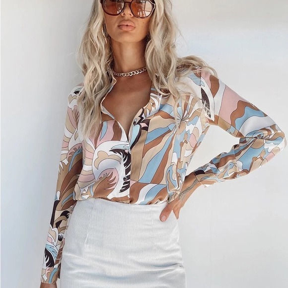 Princess Polly Effie Shirt - Picture 2 of 6